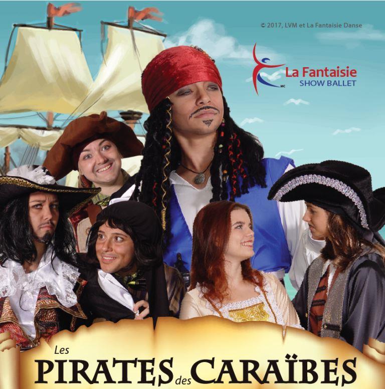 Affiche Les Pirates des Caraibes Montréal 23 décembre 2017